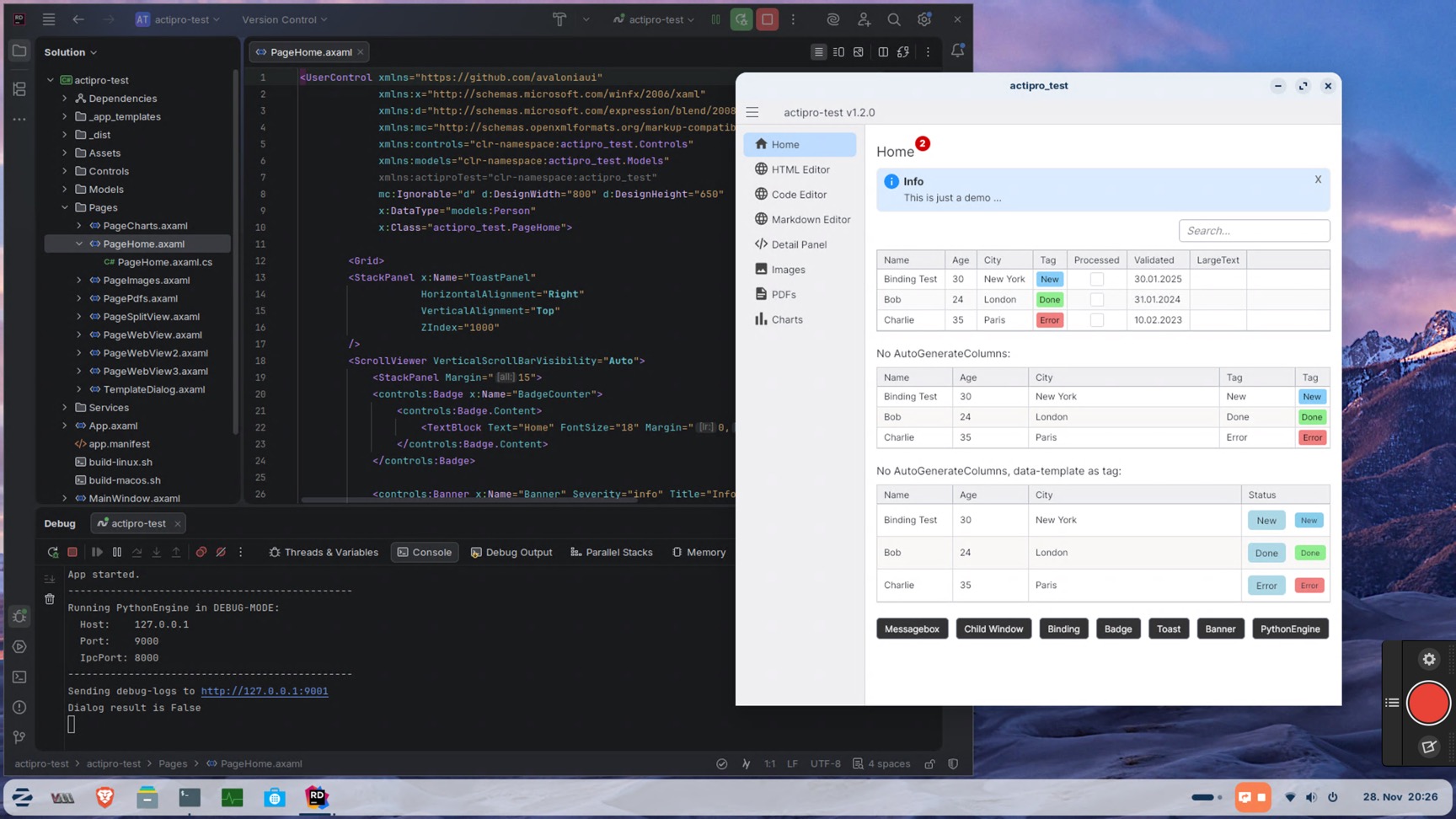 Avalonia: Desktop Apps unter Linux / ZorinOS