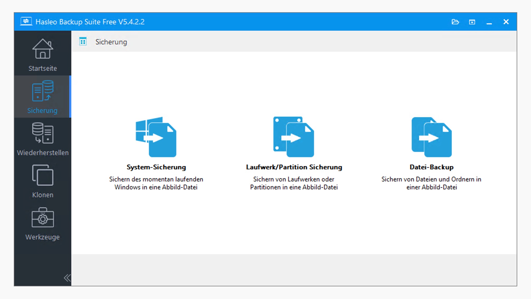 Hasleo Backup: Kostenlos für Windows und Windows Server