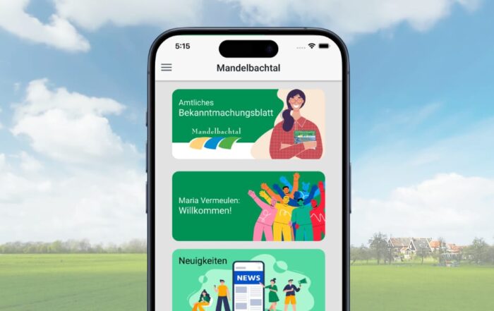 mobile gemeinde app cms