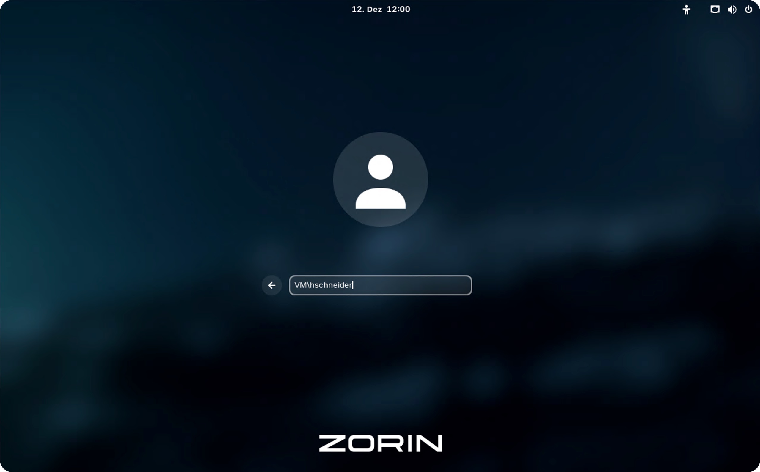 ZorinOS 18 / Ubuntu Linux an Active-Directory anbinden 5 ZorinOS: Active Directory User anmelden