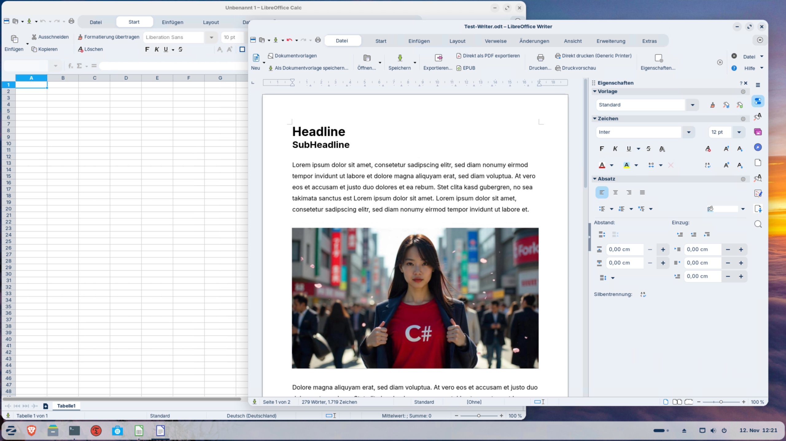 ZorinOS & HomeOffice: LibreOffice