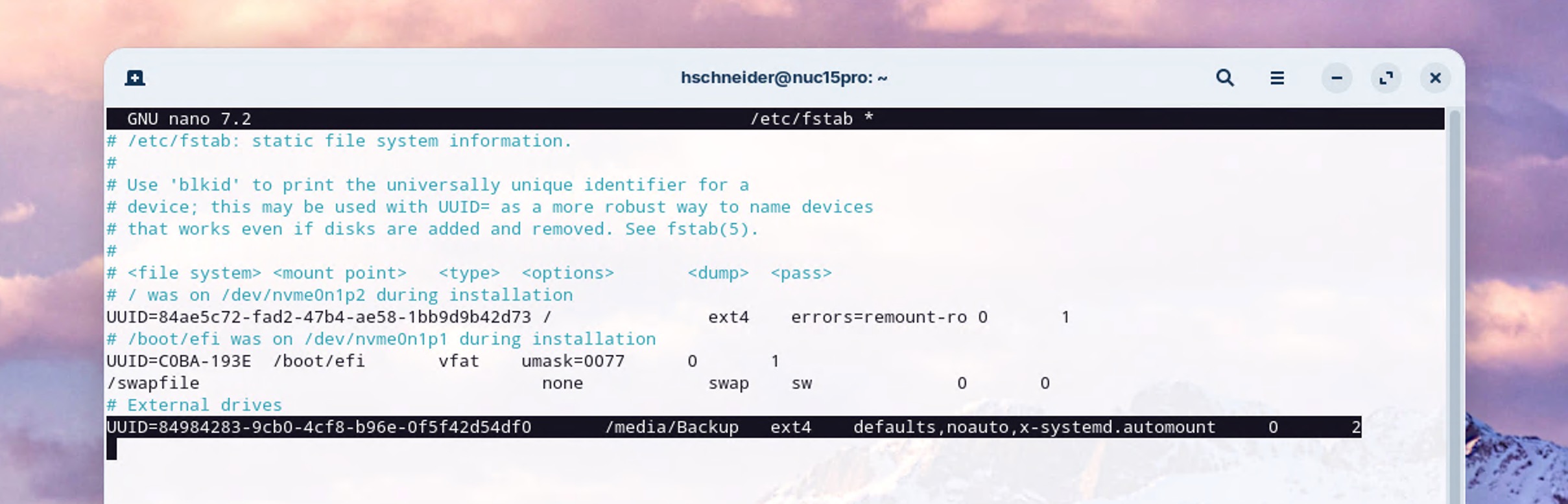 ZorinOS: Externes Laufwerk automatisch mounten